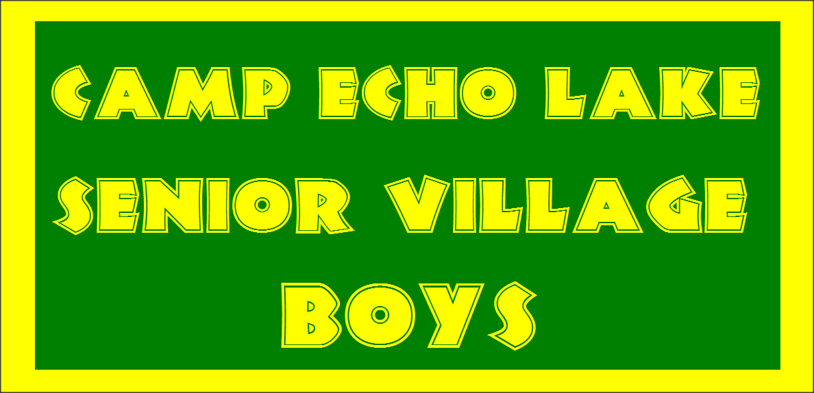 Camp Echo Lake Senior Village Boys