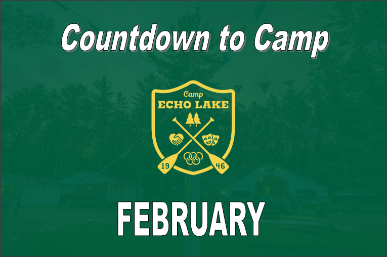 Countdown to Camp - FEBRUARY