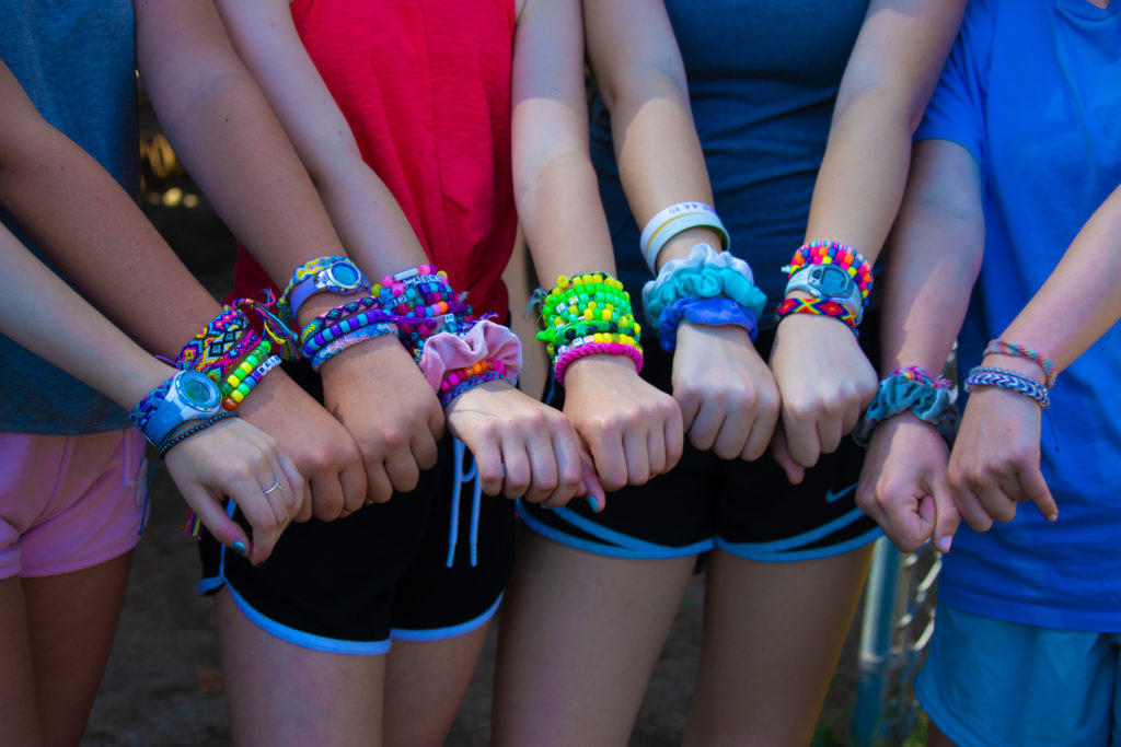 Friendship bracelet on hot sale water bottle